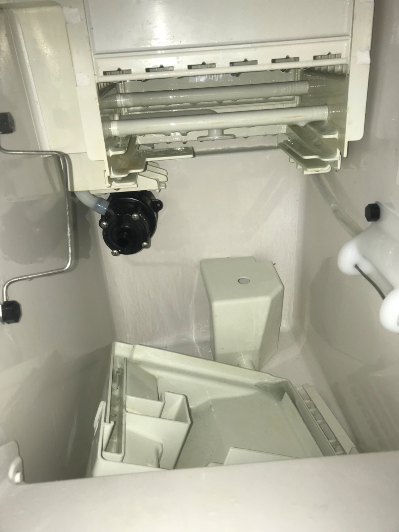 Under Counter Ice Machine Cleaning Hoshizaki AM50BAE QBR Refrigeration